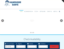 Tablet Screenshot of handsomedans.ca